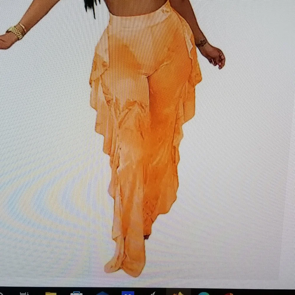 Women's bikini ruffle beach jumpsuit sex is jump suit sexy see through mesh - Picture 2 of 5